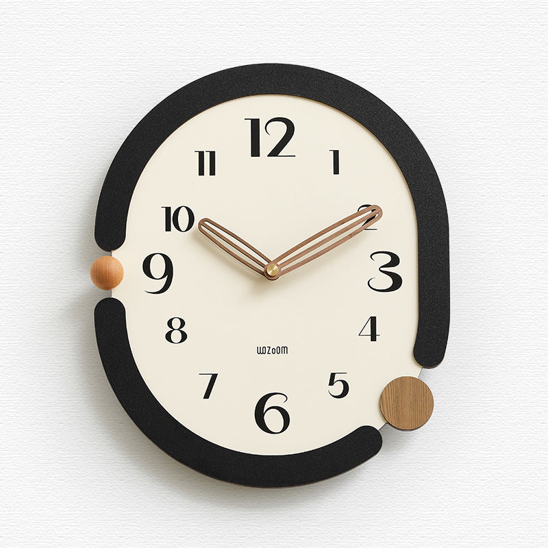 Time in a Twist Wall Clock