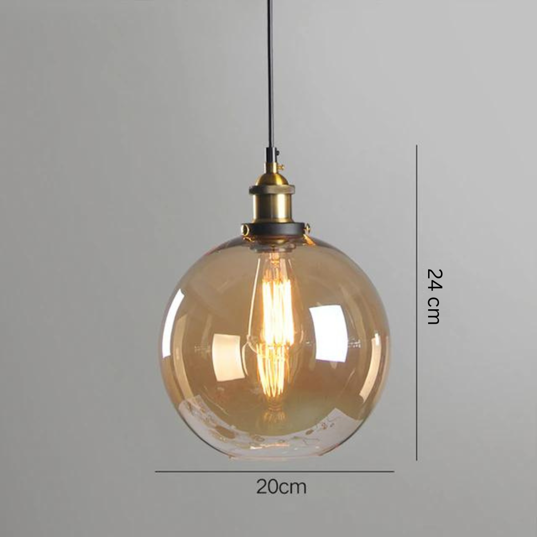 Vintage Glass Pendant Lights