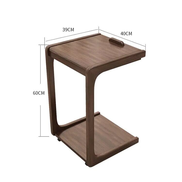 NYRA Wooden Flip End Table