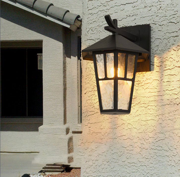 Modern Outdoor Loft Wall Lamp for Courtyard, Porch, Balcony