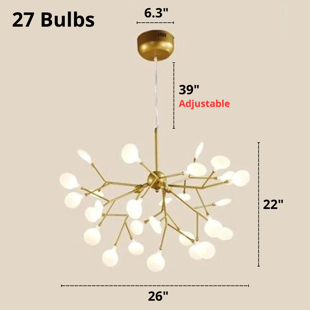 Terra - Modern Multi-Bulb Chandelier