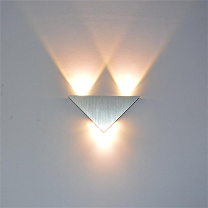 Modern LED Triangle Wall Lamp - Nordic Side - 09-28, best-selling-lights, lamp, LED-lamp, light, lighting, lighting-tag, modern, modern-lighting, modern-nordic, nordic, sconce, wall-lamp