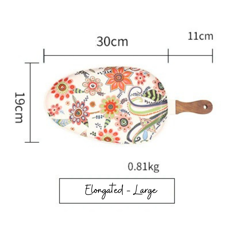 Klastiva™ Floral Dinner Plate - Nordic Side - 