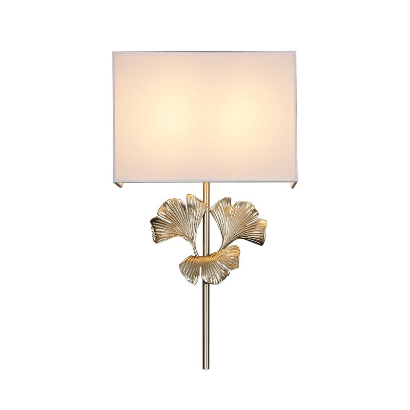 Modern Wall Lamp in the Shape of the Ginkgo Leaf, Living Room, Bedroom