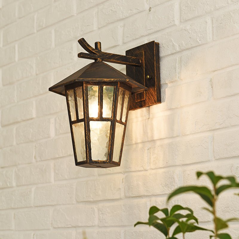 Modern Outdoor Loft Wall Lamp for Courtyard, Porch, Balcony