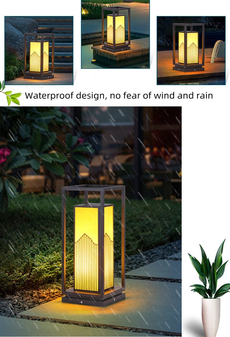 Modern Outdoor Waterproof Lawn Light Made in Chinese Style