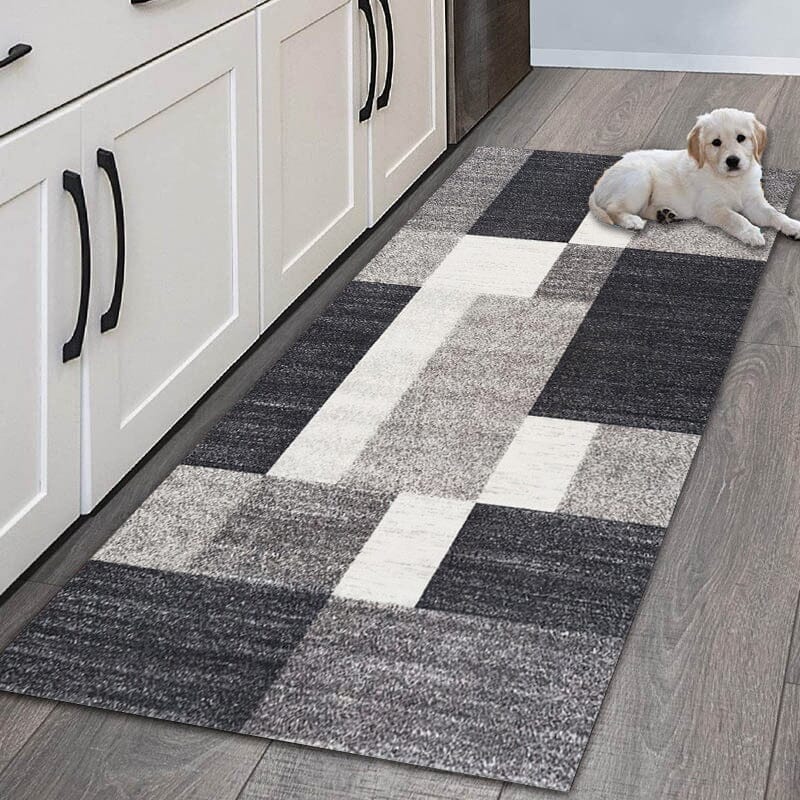 Modern Bold Print Kitchen or hallway Mat