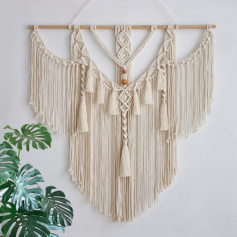 Woven Boho Macrame Tapestry