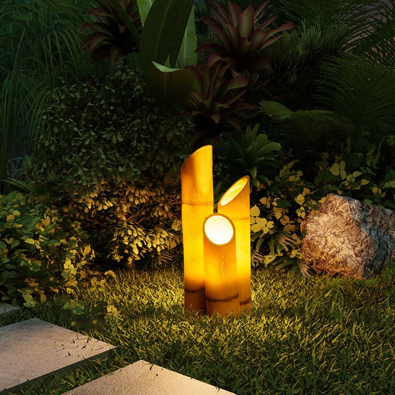 Waterproof Outdoor Bamboo Shape Garden Lamp