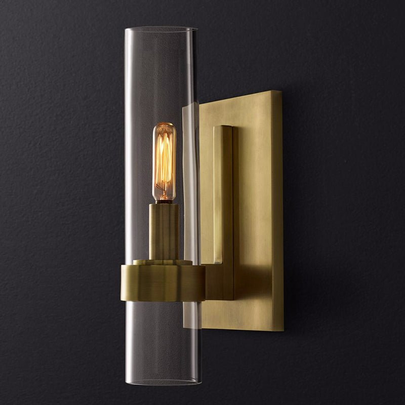 Modern Minimalistic Wall Lamp in American Style for Bedroom, Living Room