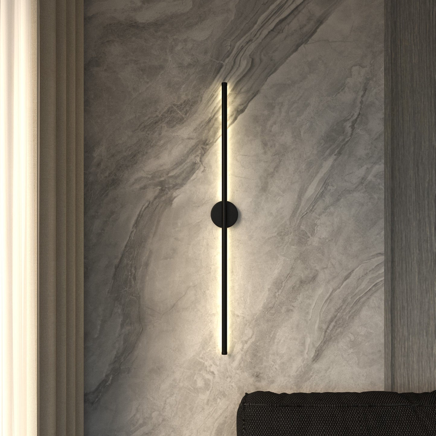 Modern Minimalist Round Wall Sconce