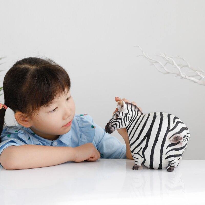 Chubby Zebra Figurine - Nordic Side - zebra