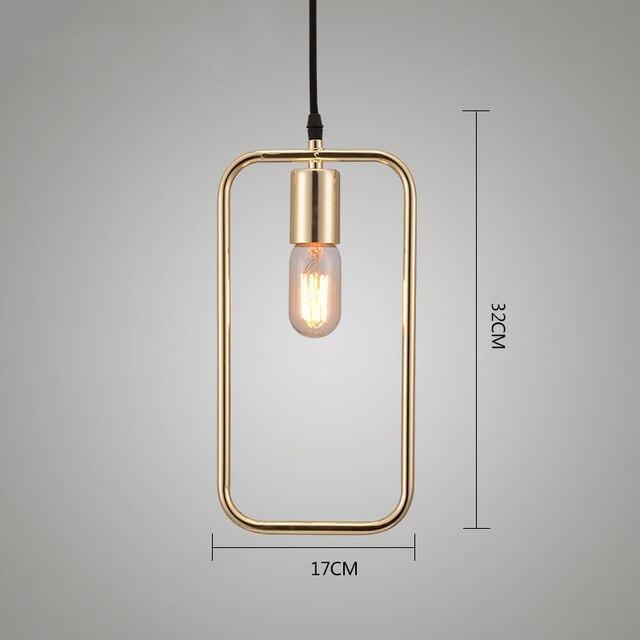 Nagle Geometric Shapes Pendant Light