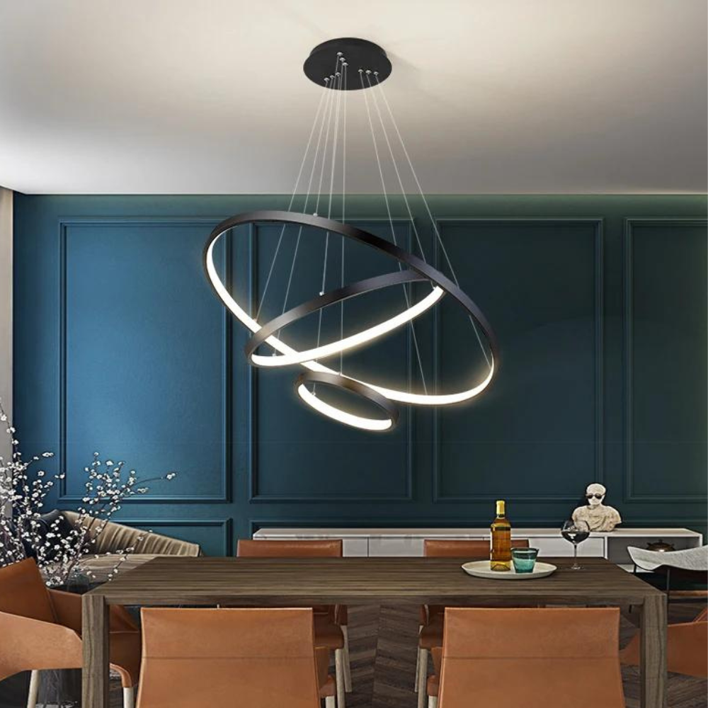 Modern LED Ring Chandelier