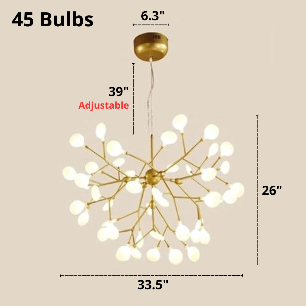 Terra - Modern Multi-Bulb Chandelier