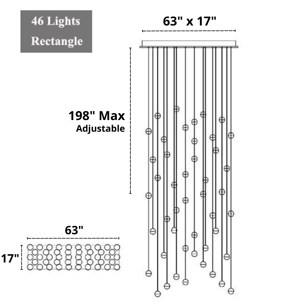 Tarus - Modern Multi-Bulb Chandelier