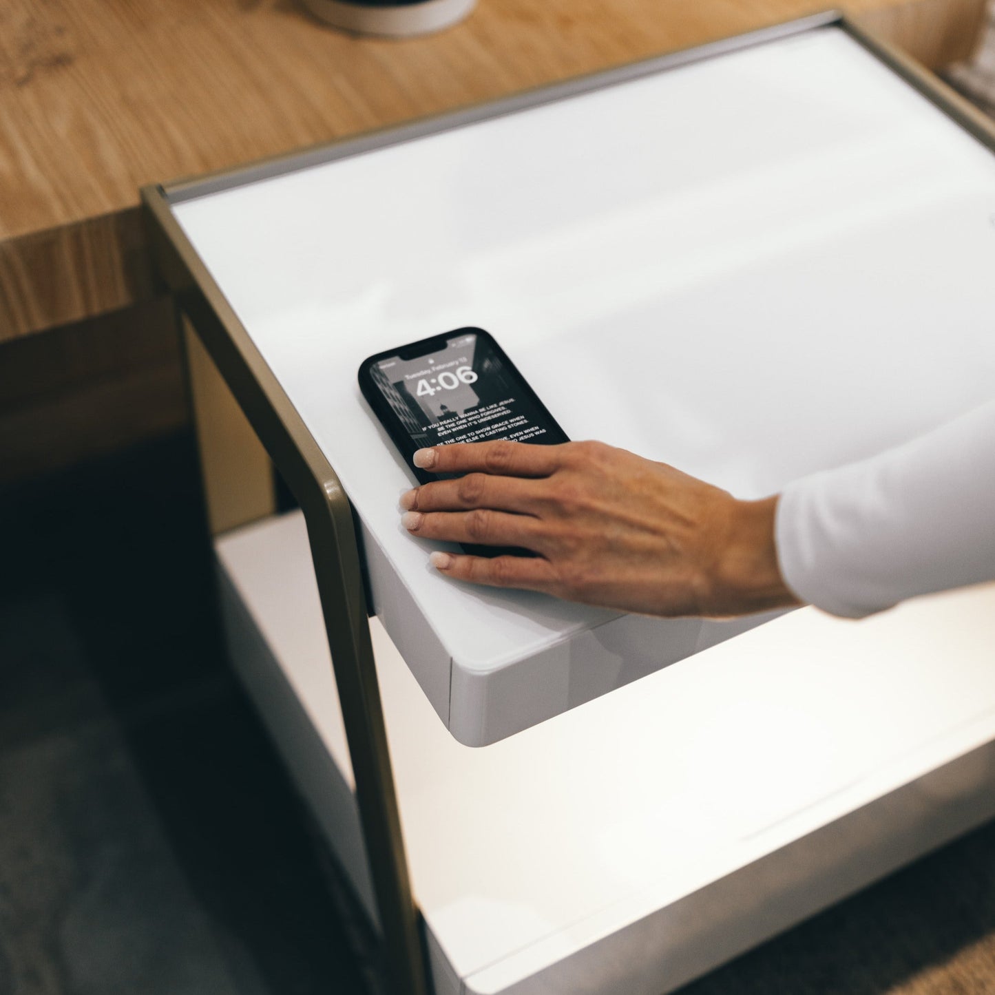 Bedside Beacon Smart Table