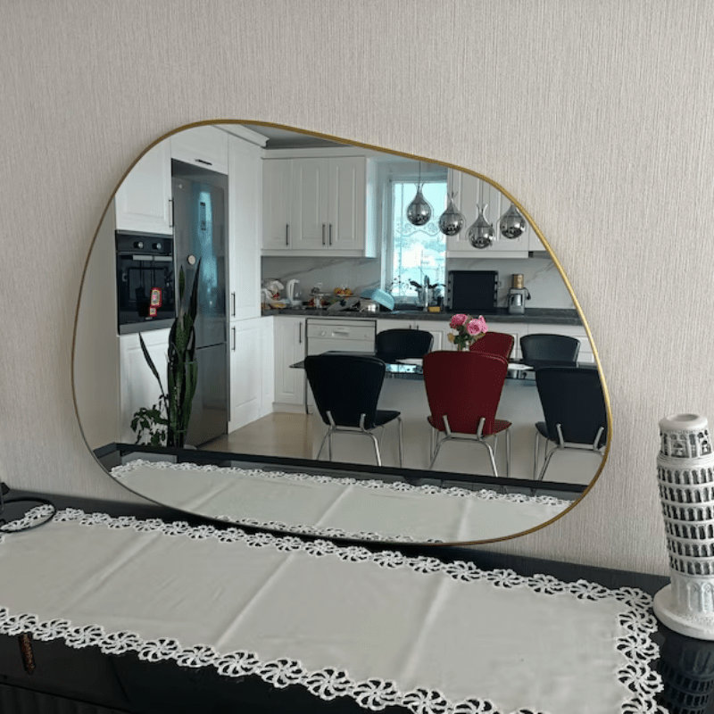 Asymmetrical Wall Mirror