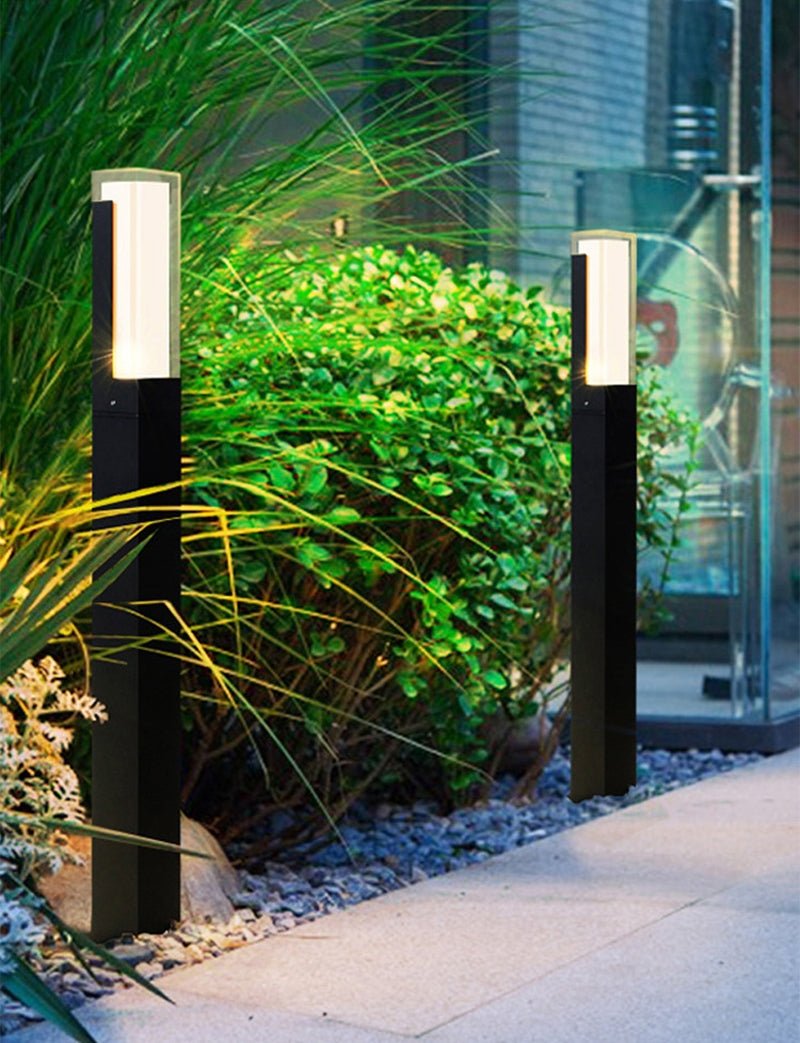 Waterproof Lawn Street Light Made in Aluminum and Acrylic