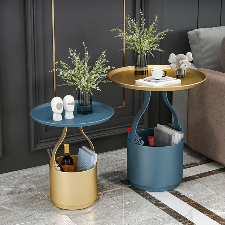 Modern Iron Flower Stand Table