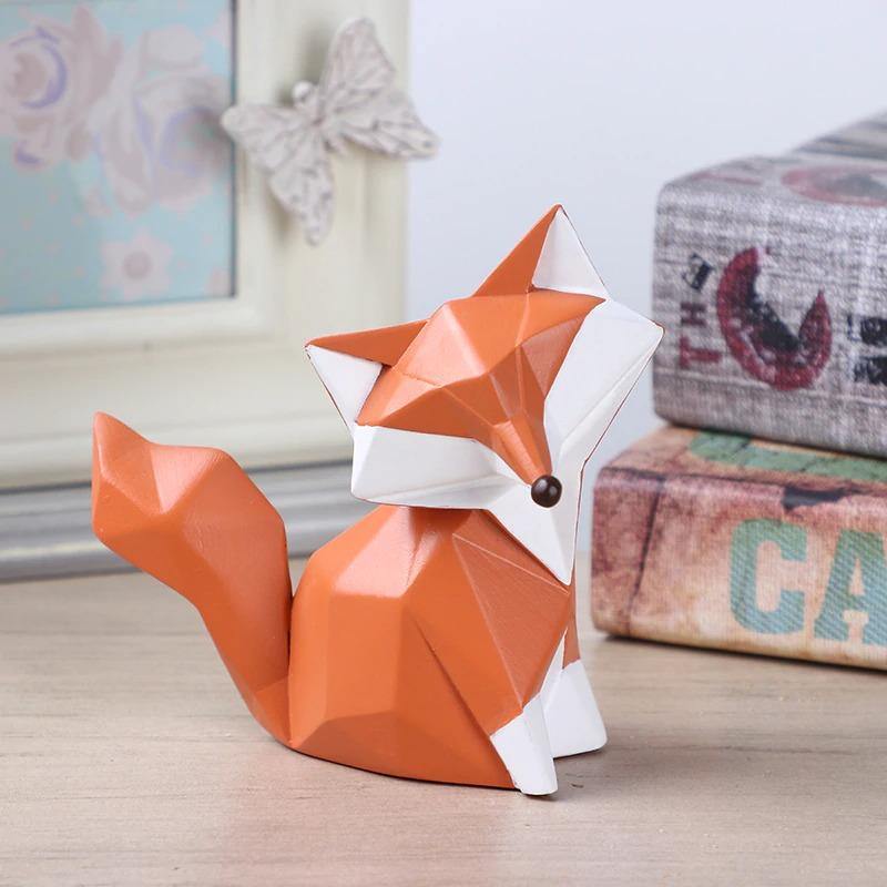 Decorative Fox Figurines - Nordic Side - decorative, figurines, fox