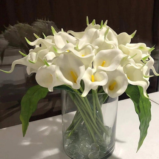 Artificial Arum-Lily Bouquet (10pcs)