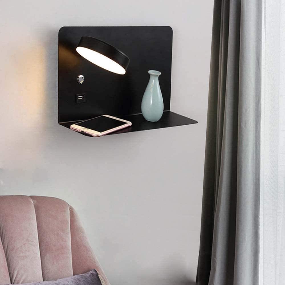 USB Bedside Wall Light