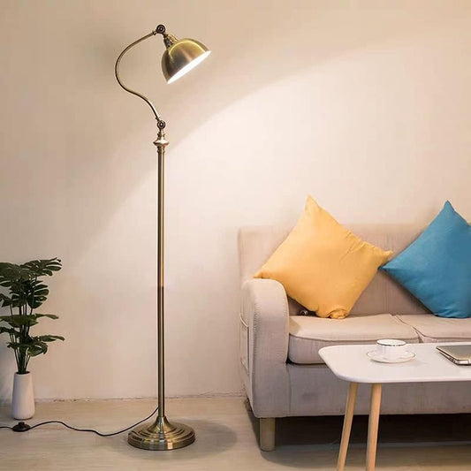 Bouveret | Nordic Style Black/Bronze Retro Floor LED Lamp