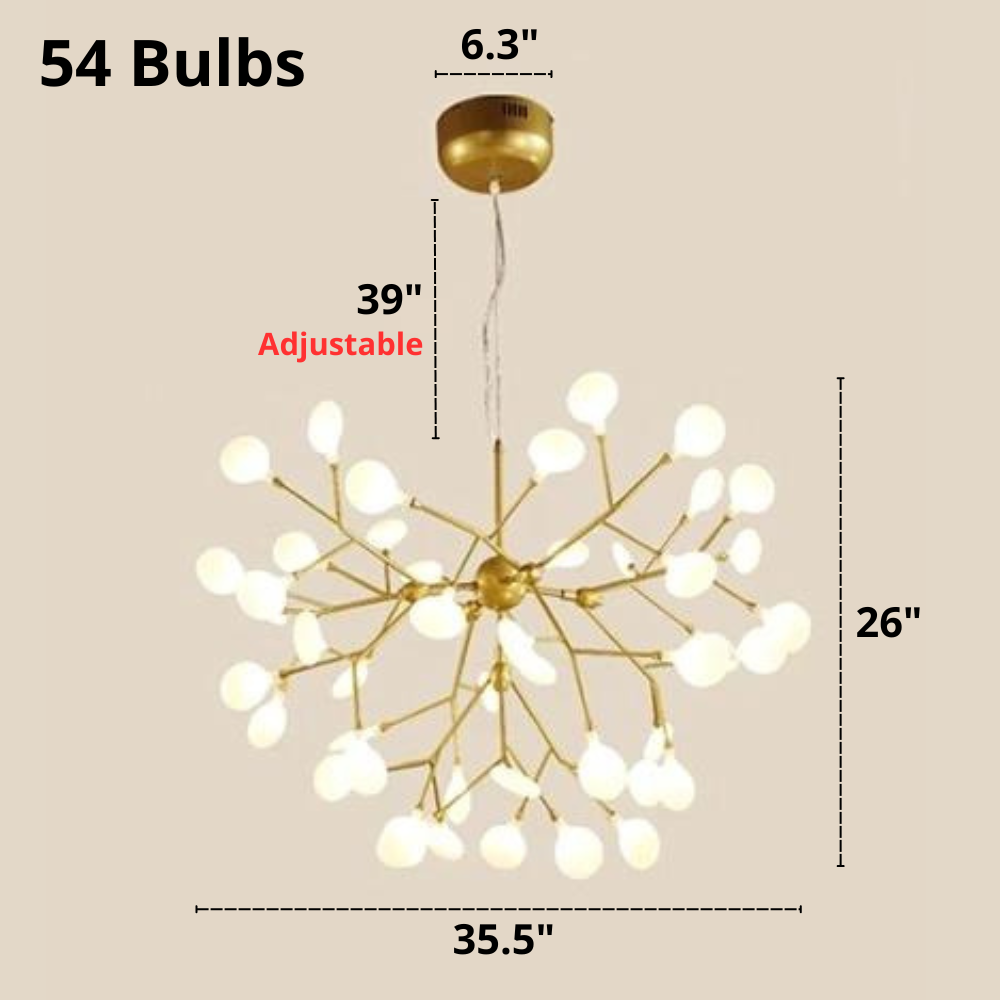 Terra - Modern Multi-Bulb Chandelier