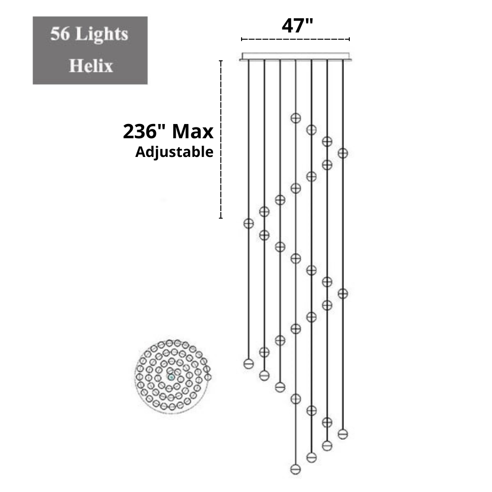 Tarus - Modern Multi-Bulb Chandelier