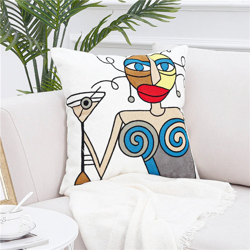 HomeQuill™ Modern Abstract Art Pillowcases - Nordic Side - 