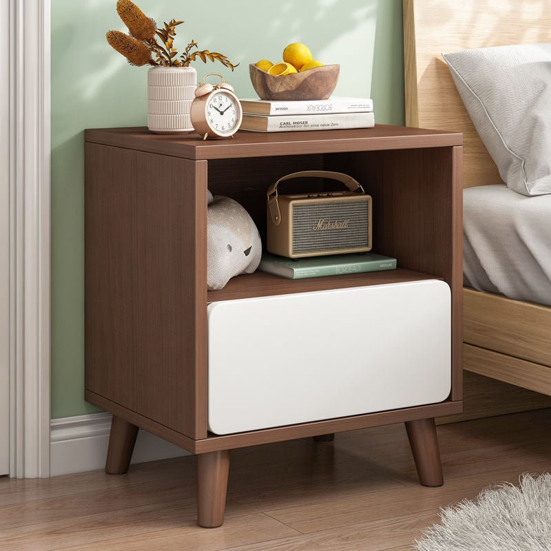 Nordic Wooden Bedside Table