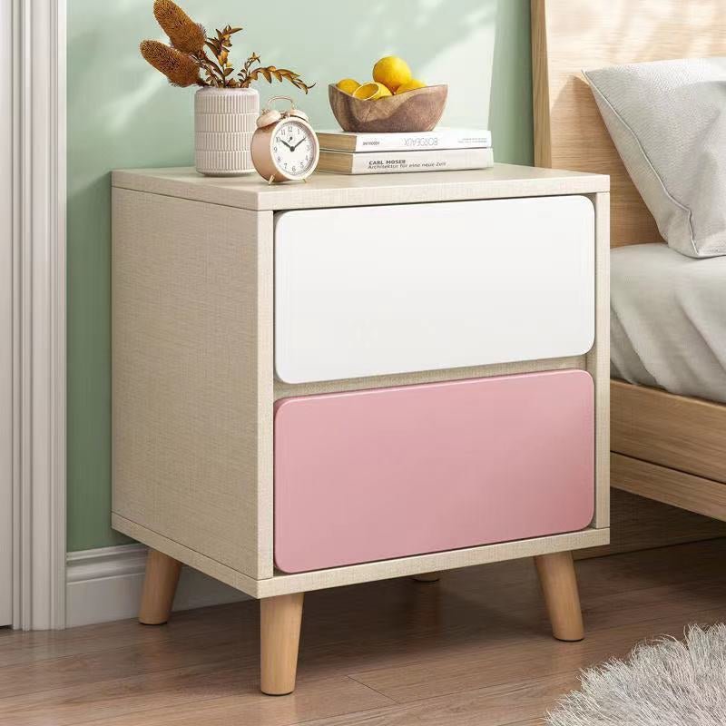 Nordic Wooden Bedside Table