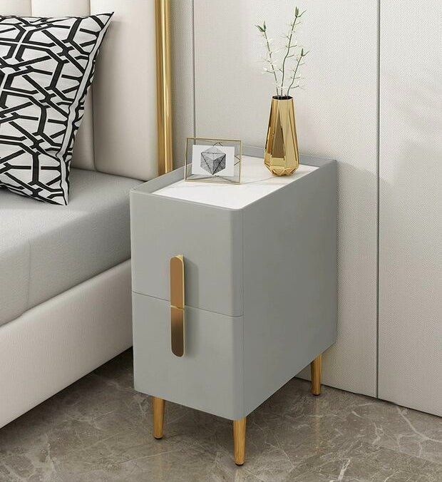 Multi-functional Bedside Cabinet with Refitting Made in Nordic Style