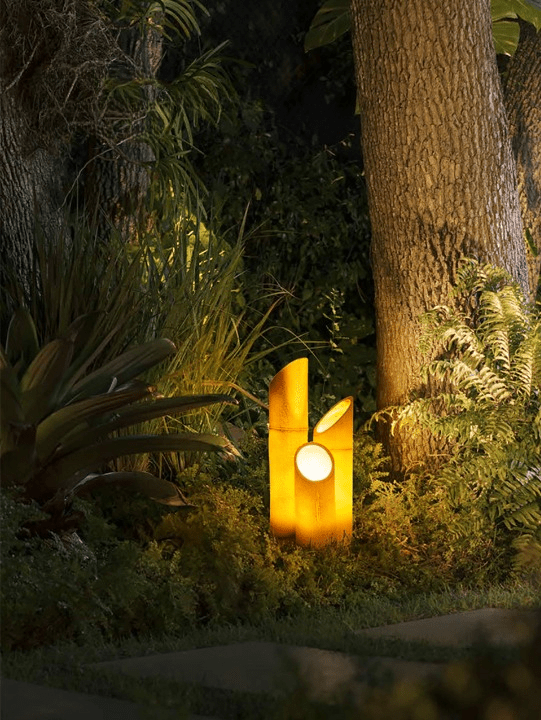 Waterproof Outdoor Bamboo Shape Garden Lamp