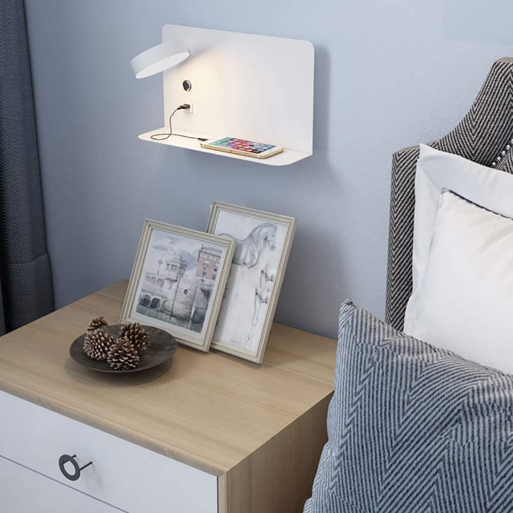 USB Bedside Wall Light