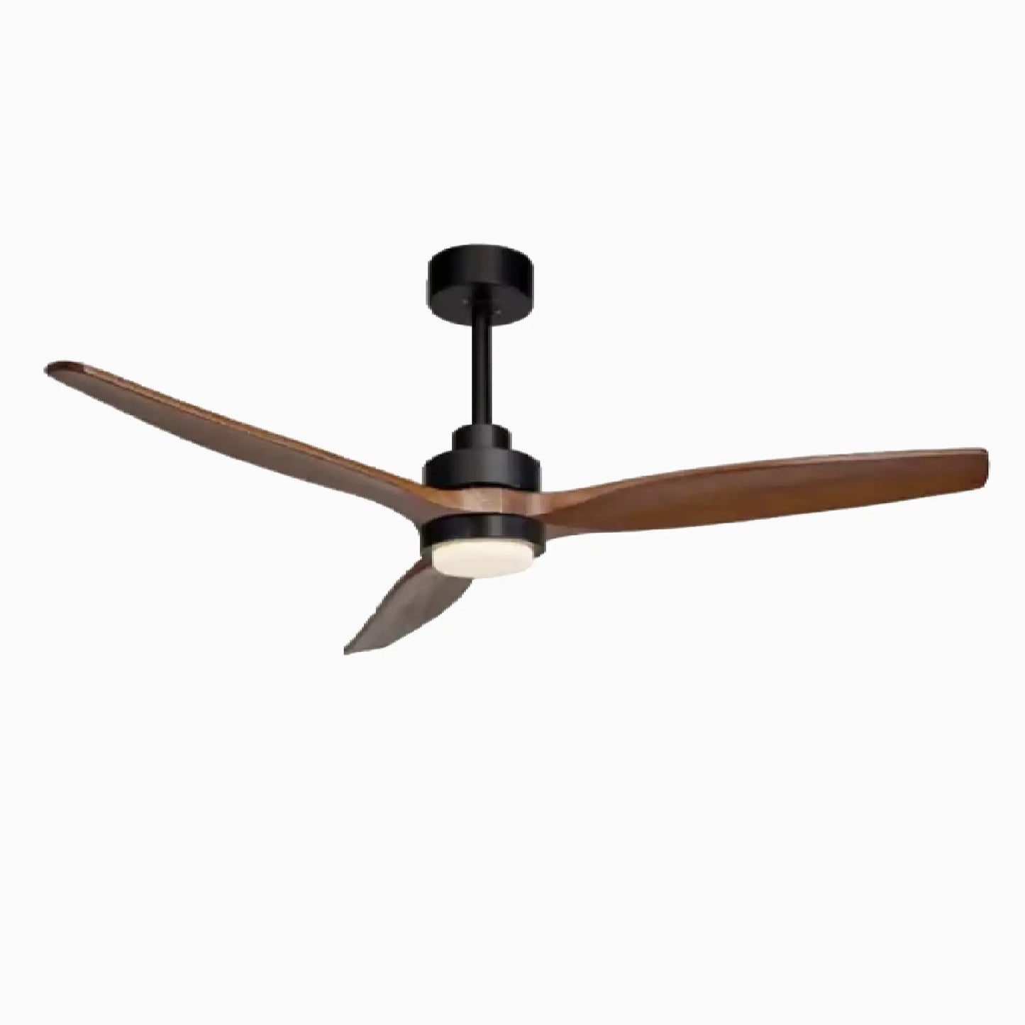 Barbona | Stylish Solid Wood Led Ceiling Fan Lamp With Remote Control