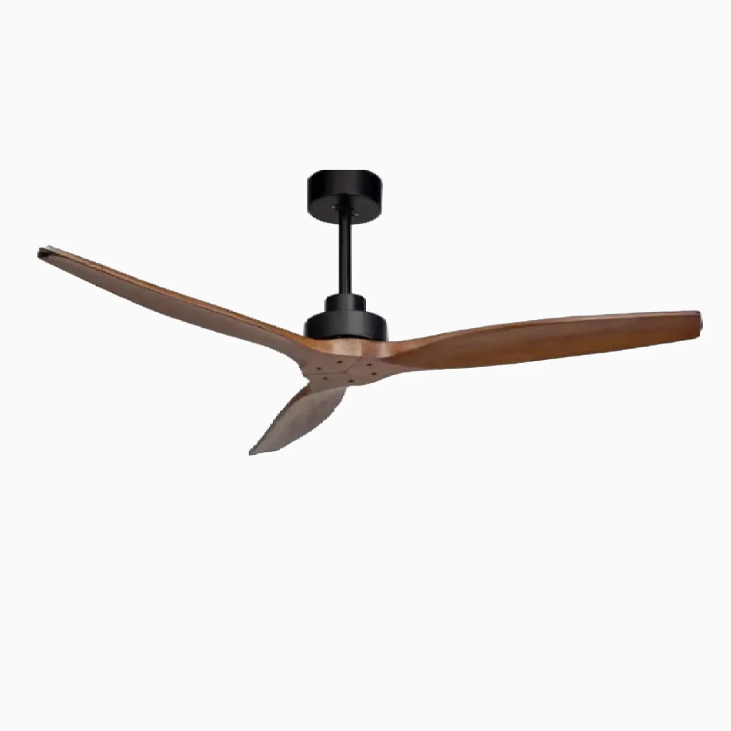 Barbona | Stylish Solid Wood Led Ceiling Fan Lamp With Remote Control