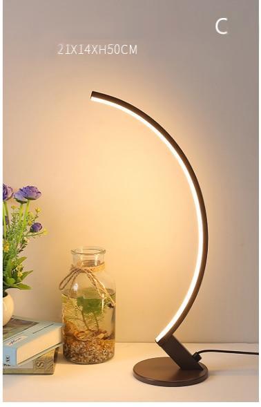 Assma - Modern Half Moon Floor Lamp