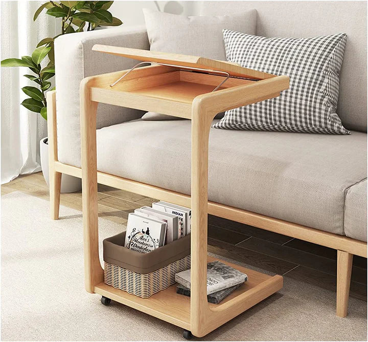 NYRA Wooden Flip End Table