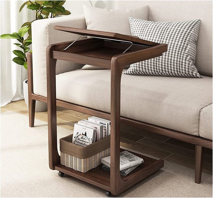 NYRA Wooden Flip End Table