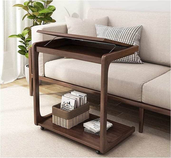 NYRA Wooden Flip End Table