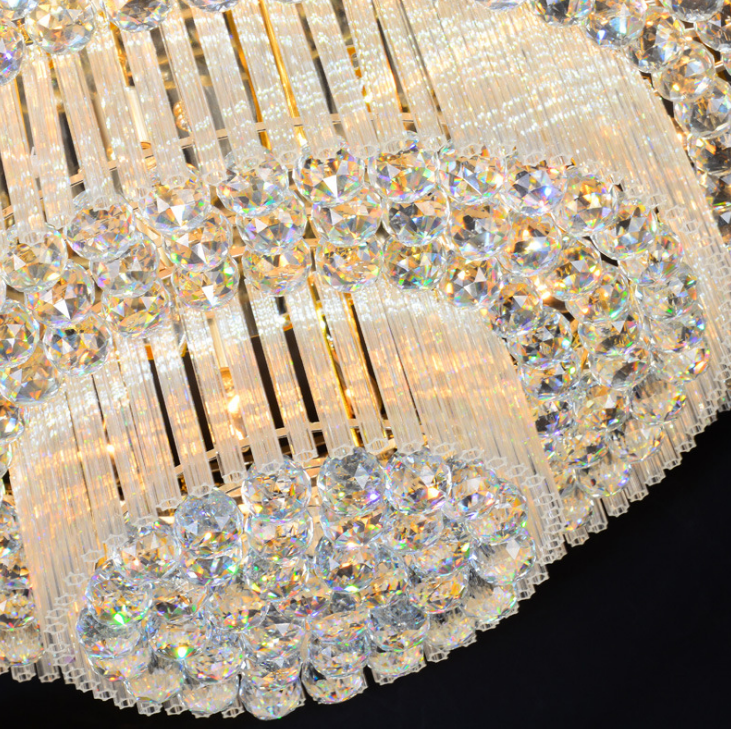 Multi Tier Contemporary Crystal Chandelier