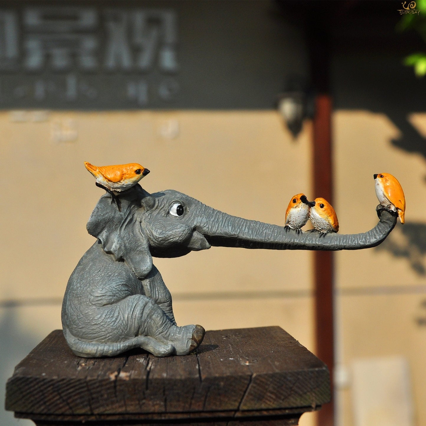 Lucky Charming Elephant Statue