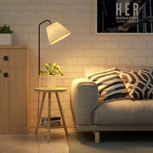 Vanessa Modern Floor Lamp With Table