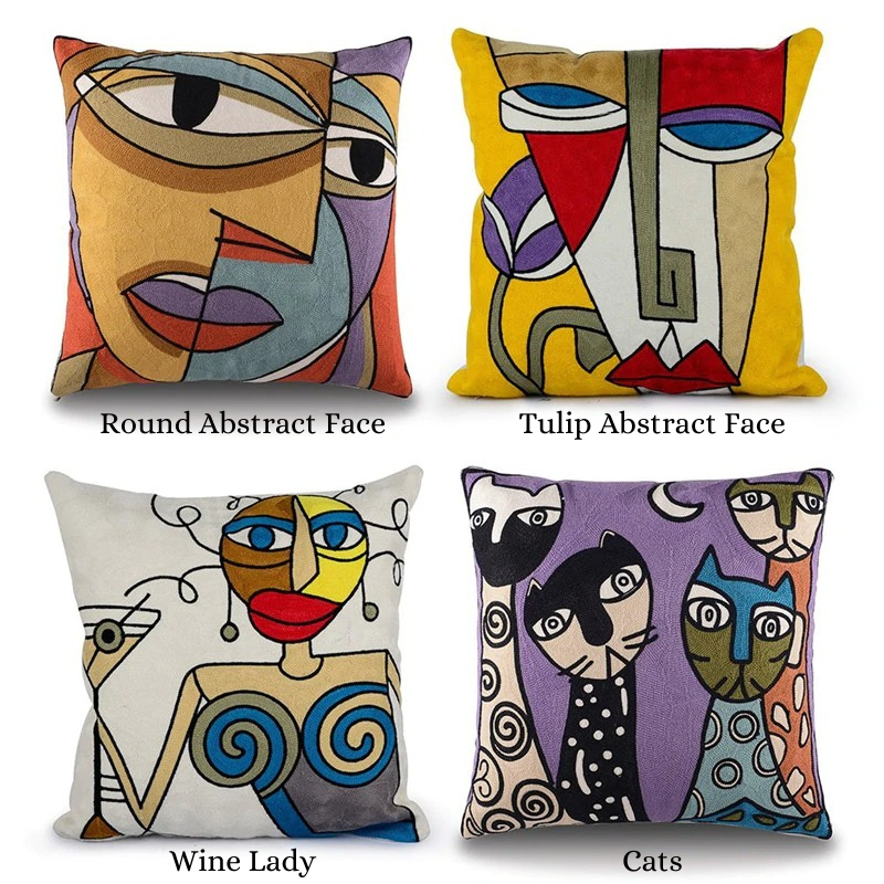 HomeQuill™ Modern Abstract Art Pillowcases - Nordic Side - 