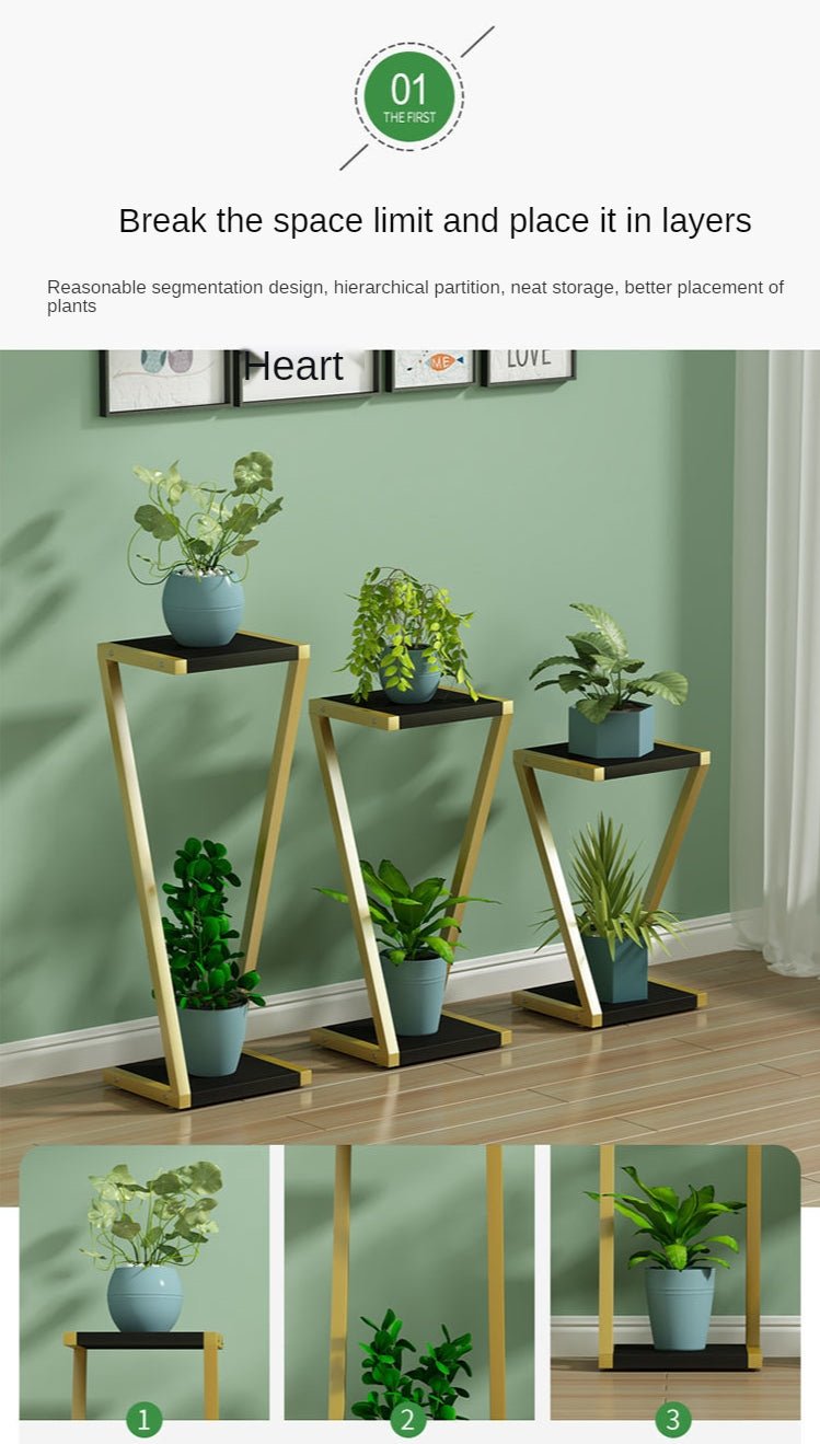 Multi-layer Plant Shelves Made in European Style