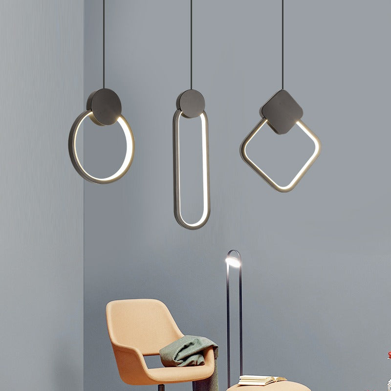 Minimalist Ozarké Élégante LED Pendant Light