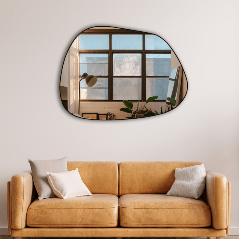 Asymmetrical Wall Mirror