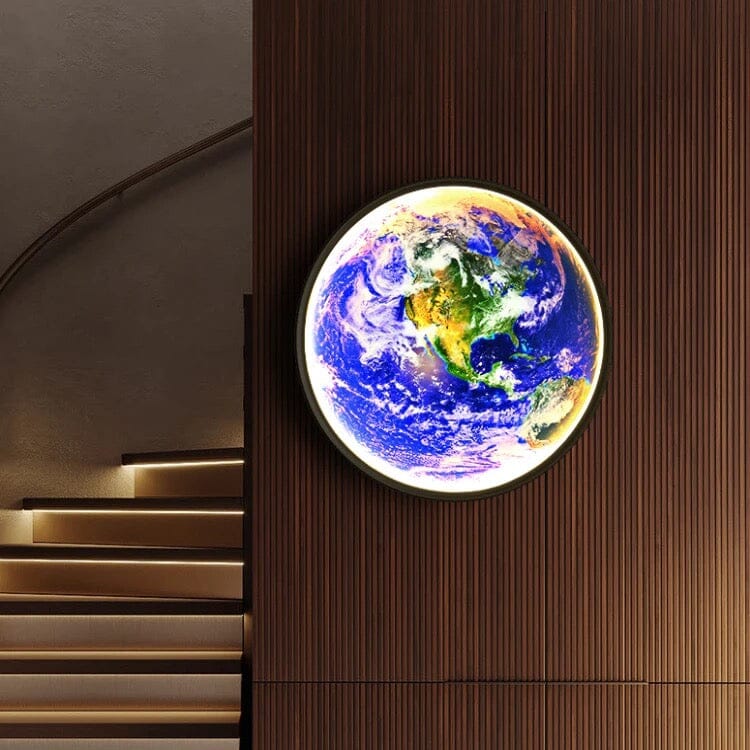 The Earth LED wall lamp